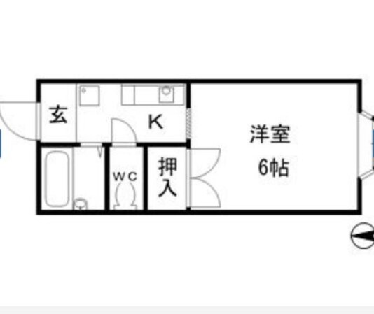 野里駅 徒歩24分 2階の物件間取画像